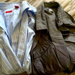 Lot of men’s dress shirts